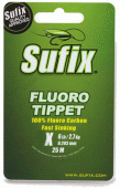 ����� Sufix Fluoro Tippet Clear 25� 0.178��