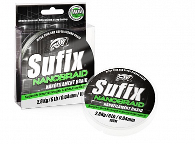 ����� Sufix Nano Braid  Aqua Camo 100 � 0.10�� 5,0 ��
